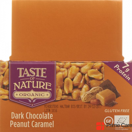 Taste Of Nature Riegel Protein Peanut 16x 40g buy online