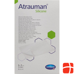 Atrauman Silicone 5x7cm Steril 5 Stück