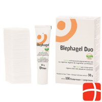 Blephagel Duo Gel 30g + 100 compresses