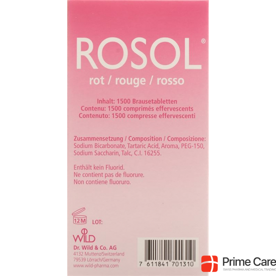 Rosol Brausetabletten 1500 Stück buy online