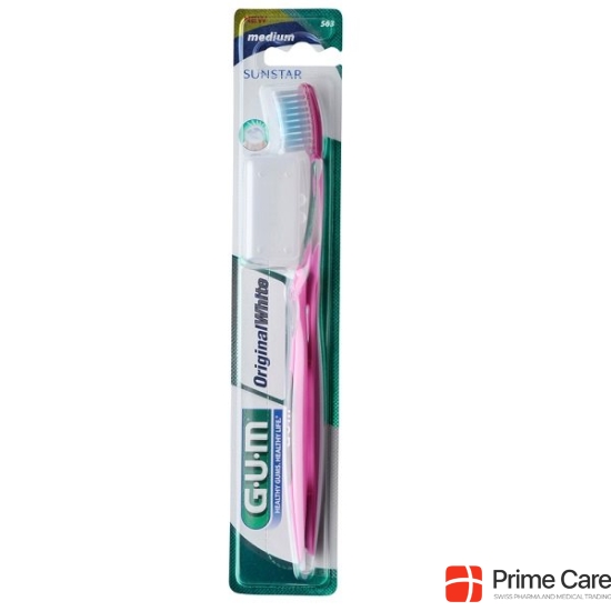 Gum Sunstar Original White Toothbrush Compact Medium buy online