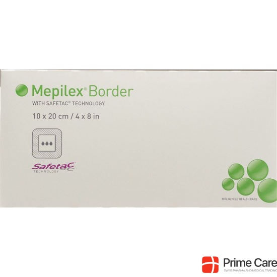 Mepilex Border Schaumverband 10x20cm 5 Stück buy online