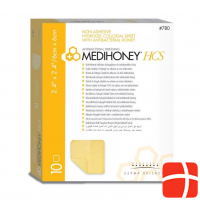 Medihoney Antibacterial Hcs 6x6cm 10 Stück