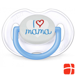 Avent Philips Beruhigungssauger I love Mama und I love Milk 0-6 Monate Boy 2 Stück