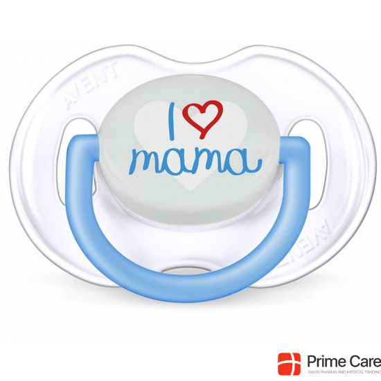Avent Philips Beruhigungssauger I love Mama und I love Milk 0-6 Monate Boy 2 Stück buy online