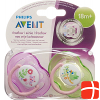 Avent Philips Beruhigungssauger 18 Monate+ Girl