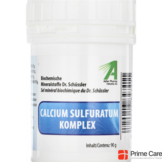 Adler Calcium Sulfuratum Komplex Pulver Dose 90g buy online