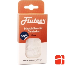 Flutees Schutzhuelsen für Ohrstecker 5 Paar