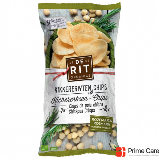 De Rit Kichererbsen-Chips Rosmarin Bio 75g buy online