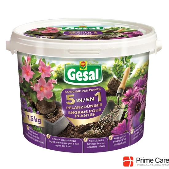 Gesal 5in1 Pflanzdünger 1.5kg buy online