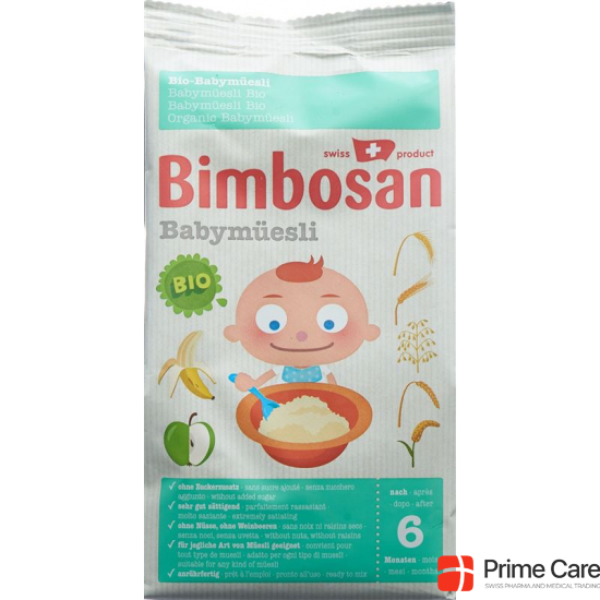 Bimbosan Bio-babymüesli ohne Zucker 6m 500g buy online