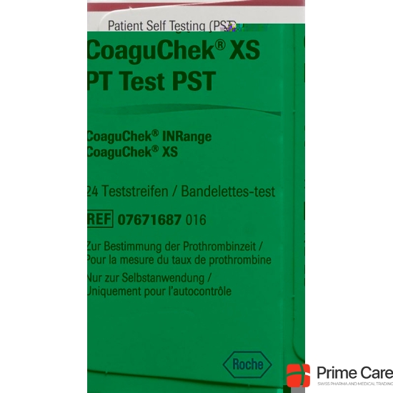 CoaguChek XS PT PST German / Italian / Dutch / French 24 pcs