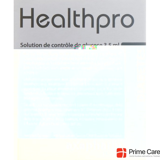 Healthpro Axapharm control solution low Fl 3.5 ml