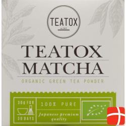 Teatox Matcha Pulver Dose 30g