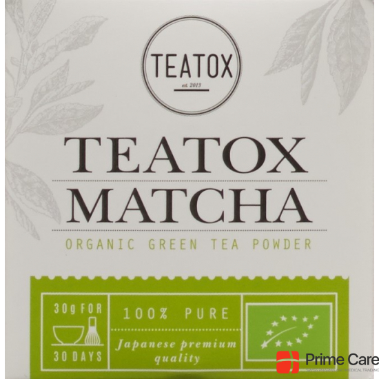 Teatox Matcha Pulver Dose 30g buy online