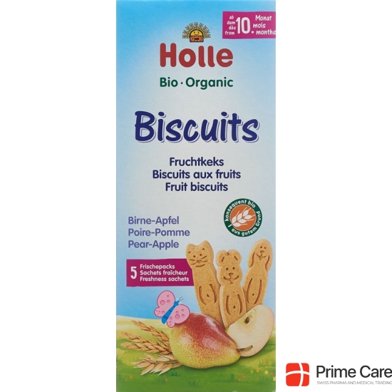 Holle Bio-Biscuits Birne Apfel 125g buy online