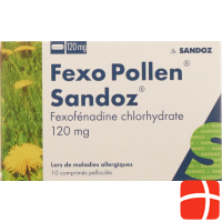 Fexo Pollen Sandoz Filmtabletten 120mg 10 Stück
