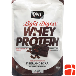 Qnt Light Digest Whey Protein Belgian Choco 500g
