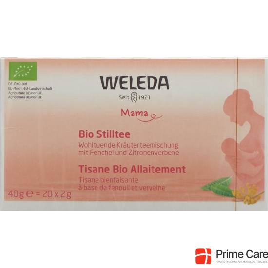 Weleda Stilltee Bio 20 Beutel 2g buy online