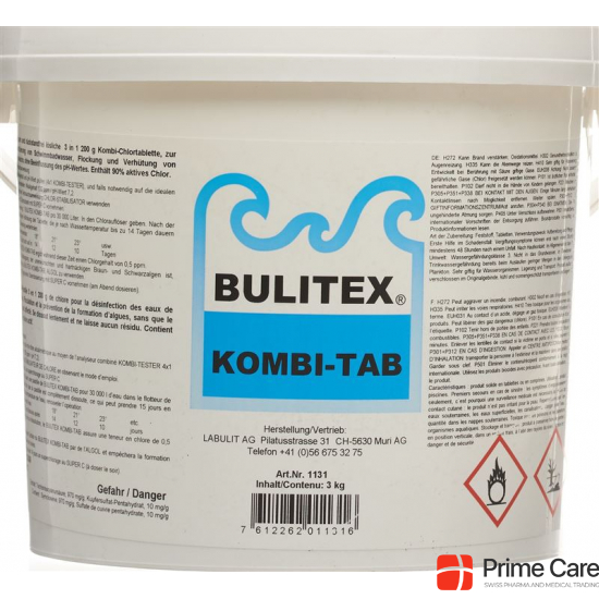 Bulitex Kombi Tab 3kg buy online