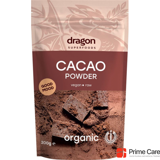 Dragon Superfoods Kakao Pulver Roh 200g buy online
