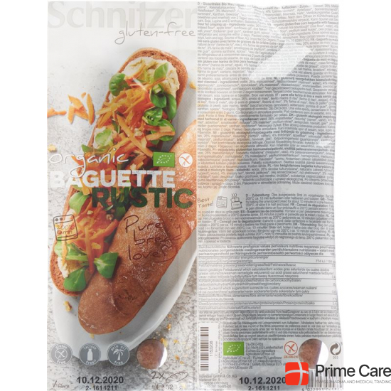 Schnitzer Bio Baguette Rustic Glutenfrei 320g buy online