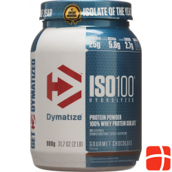 Dymatize Iso 100 Zero Carb Gourmet Chocolate 900g