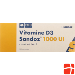 Vitamin D3 Sandoz Tabletten 1000 Ie 100 Stück