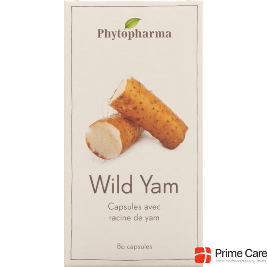 Phytopharma Wild Yam Kapseln 400mg 80 Stück buy online