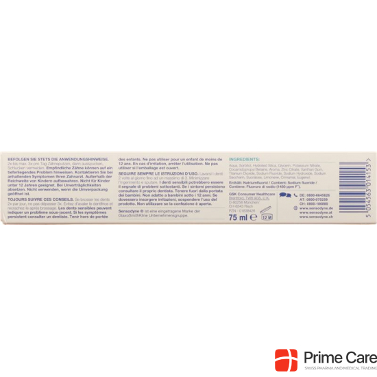 Sensodyne Multicare Original Zahnpasta 75ml buy online