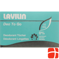 Lavilin Deodorant Tücher Box 10 Stück