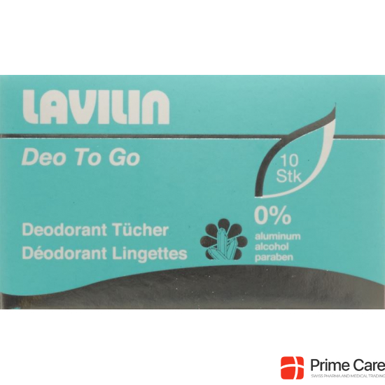 Lavilin Deodorant Tücher Box 10 Stück buy online