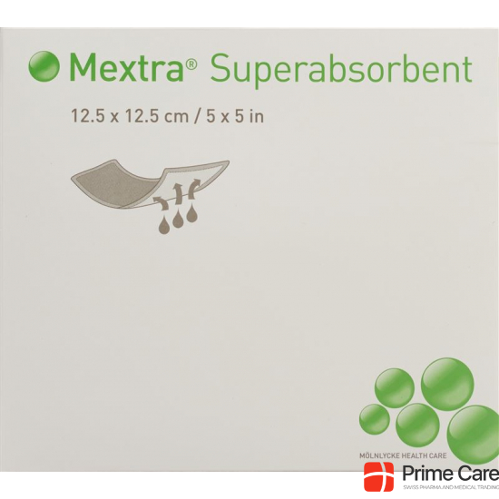 Mextra Superabsorbent 12.5x12.5cm 10 Stück buy online