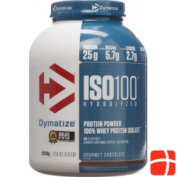 Dymatize Iso 100 Gourmet Chocolate Dose 2200g