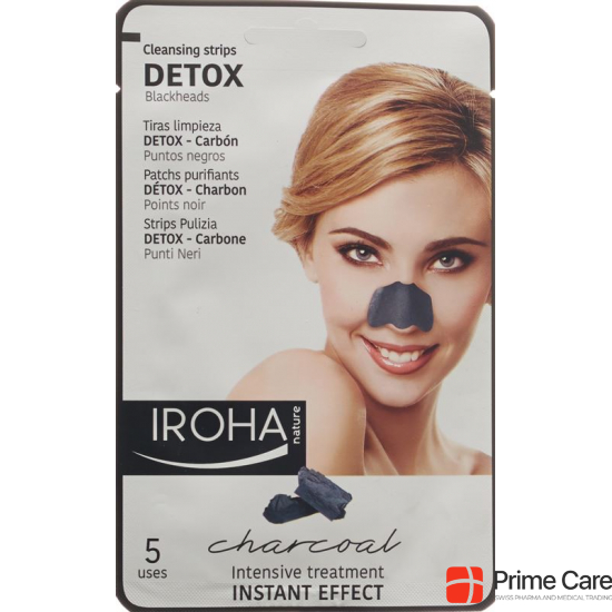 Iroha Detox Cleansing Strips Blackheads Nase 5 Stück buy online