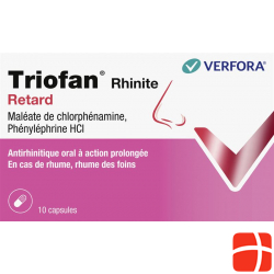 Triofan Rhinitis Retard Kapseln 10 Stück