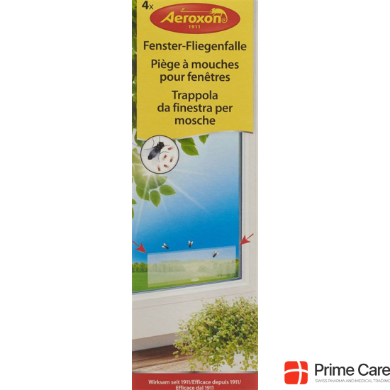 Aeroxon Fenster-Fliegenfallen Transparent 4 Stück buy online