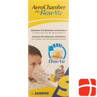 Aerochamber Plus Flow-vu mit Maske (1-5 J) Gelb