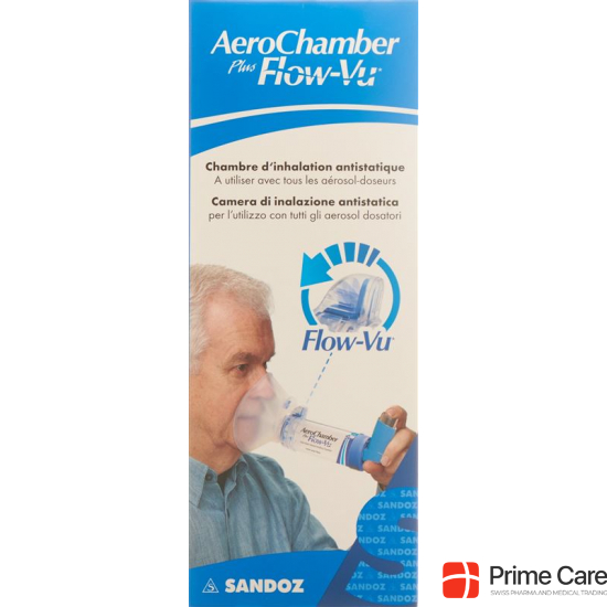 Aerochamber Plus Flow-vu Large Mask Blue buy online