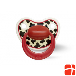 Bibi Nuggi Dental Happiness 16+ Ring Tiger Swiss Red