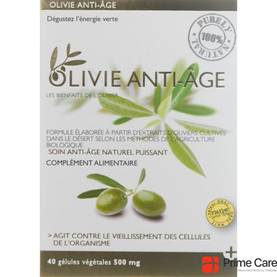 Olivie Anti-Age 500mg Gelules Vegetale 40 Stück buy online