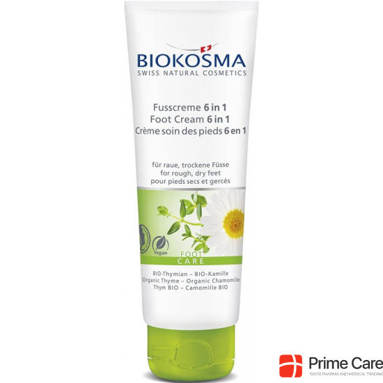 Biokosma Fusspflegecreme 6 In 1 Tube 75ml buy online