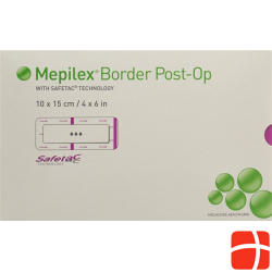 Mepilex Border Post OP 10x15cm (neu) 10 Stück