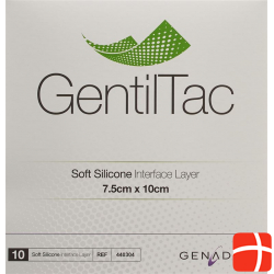 Gentiltac Soft Silicone Interf Lay 7,5x10cm 10 Stück