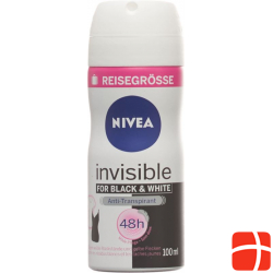 Nivea Deo Invis Black&white Spray Cl Pocket 100ml