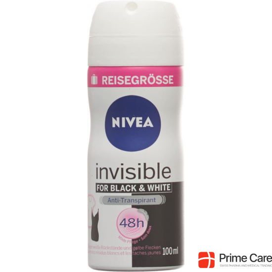 Nivea Deo Invis Black&white Spray Cl Pocket 100ml buy online
