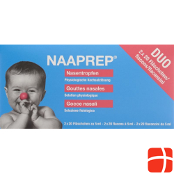 Naaprep Nose drops Duo 2x 20 pieces