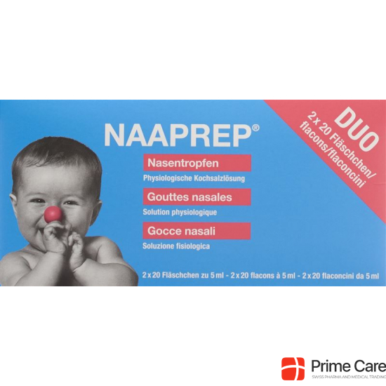 Naaprep Nose drops Duo 2x 20 pieces buy online