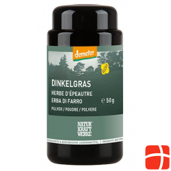 Naturkraftwerke Dinkelgras Pulver Demeter 50g