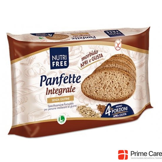 Nutrifree Panfette Vollkorn Brot Glutenfrei 4x 85g buy online